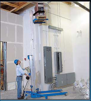 Lasten-Montage-Lift mieten leihen