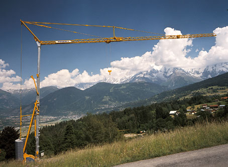 Turmdrehkran mieten leihen