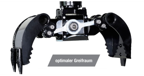 Sortiergreifer / Abbruchgreifer / Steinsetzzange mit Softgrip*