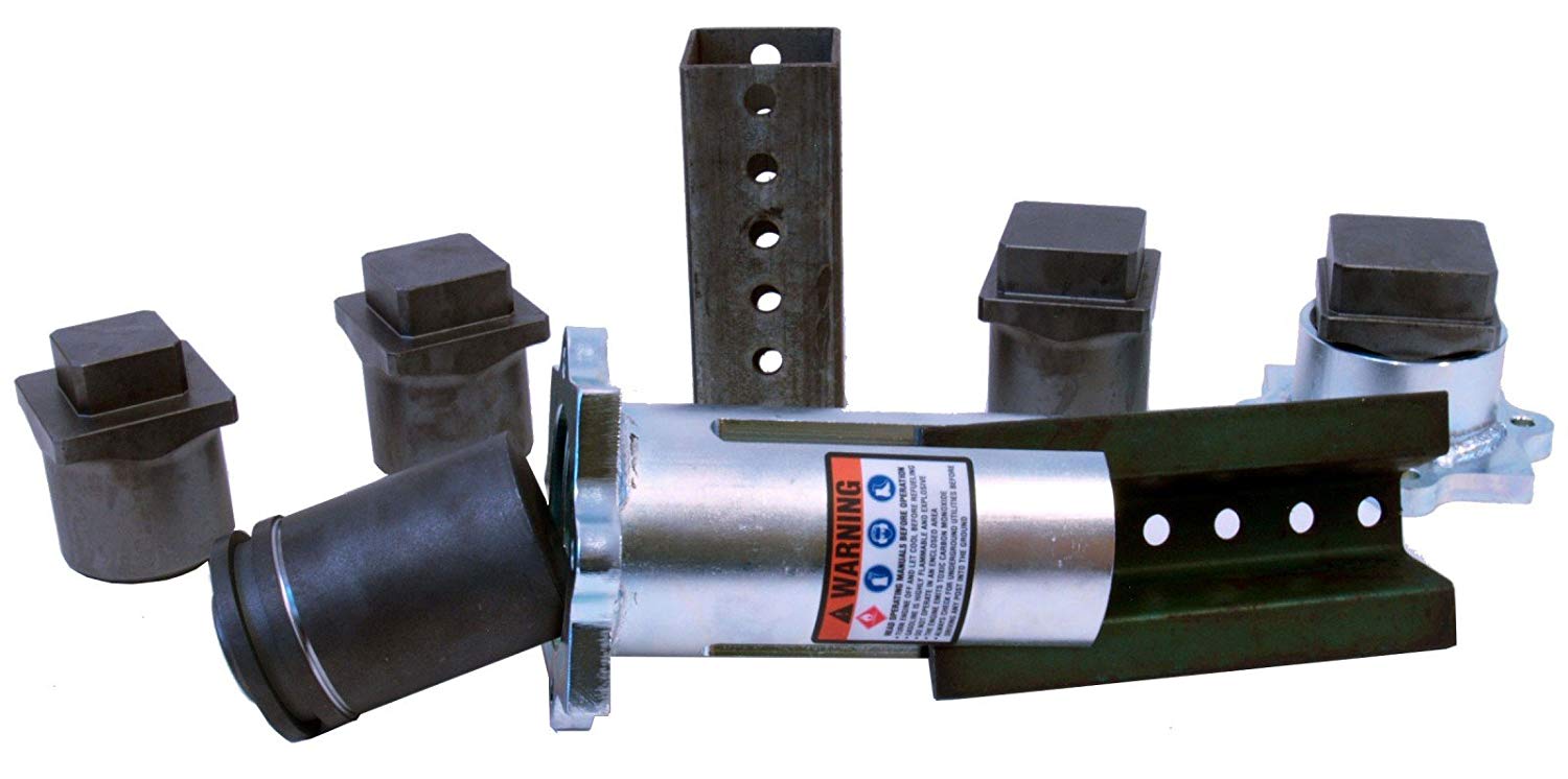Pfahltreiber / Rammer mit Benzinmotor / Brunnenschlaggerät