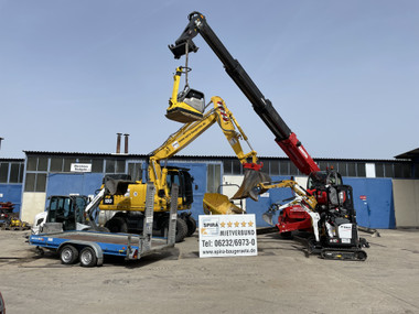 Mobilbagger 18 Tonnen mieten leihen