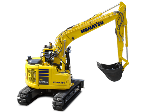  14 to. KOMATSU PC138  mieten leihen