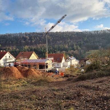 26 m Untendreher Baukran mieten leihen